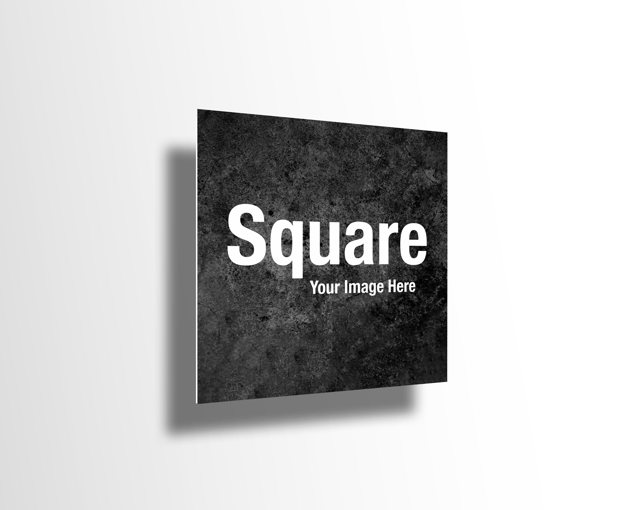 Square Custom Metal Print | Frameless Aluminum Design